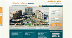 Desktop Screenshot of bellasirena.com.mx